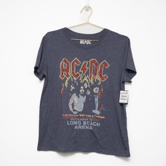 Lucky Brand Tops - Lucky Brand‎ AC/DC Band Graphic T Shirt Large